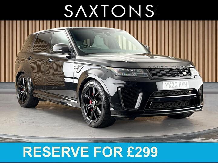 Land Rover Range Rover Sport 5.0 P575 V8 SVR Carbon Edition Auto 4WD Euro 6 (s/s) 5dr