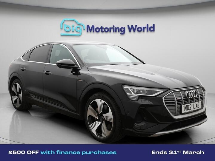 Audi E-tron 55 S Line Sportback Auto Quattro 5dr 95kWh