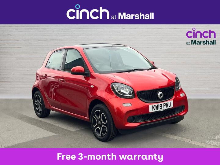 Smart Forfour 0.9T Prime (Premium Plus) Twinamic Euro 6 (s/s) 5dr