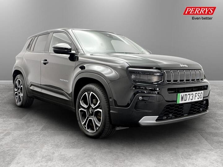 Jeep Avenger 54kWh Summit Auto 5dr Jeep Avenger 54kWh Summit Auto 5dr