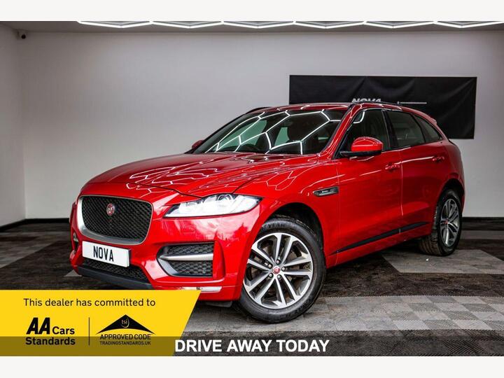 Jaguar F-PACE 2.0 D180 R-Sport Auto AWD Euro 6 (s/s) 5dr