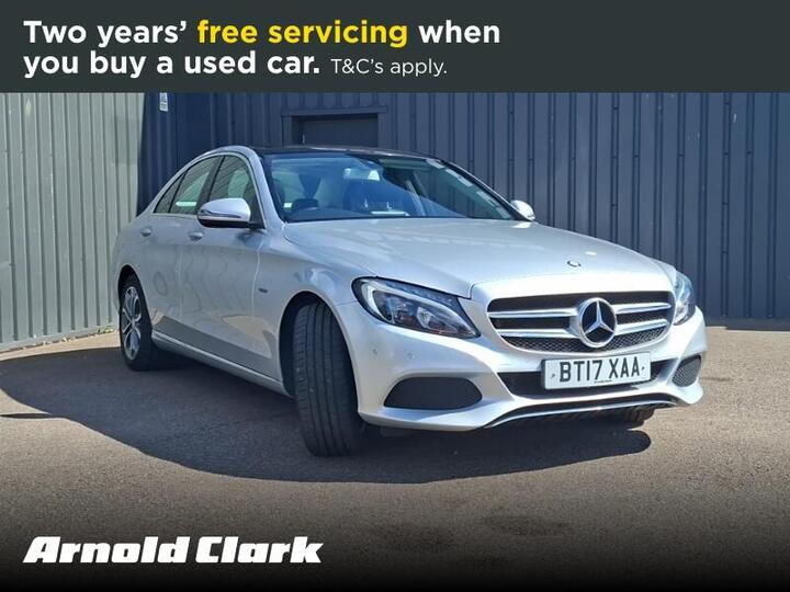 Mercedes-Benz C Class 2.0 C350e 6.4kWh Sport (Premium) G-Tronic+ Euro 6 (s/s) 4dr