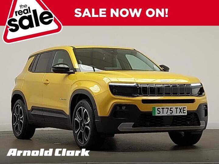 Jeep Avenger 54kWh E-Summit Auto 5dr Jeep Avenger 54kWh E-Summit Auto 5dr