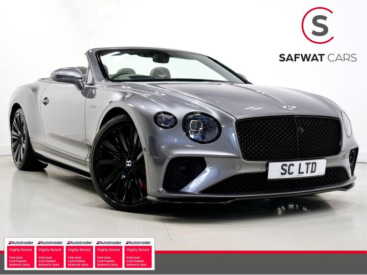 Bentley CONTINENTAL 6.0 W12 GTC Speed Auto 4WD Euro 6 2dr