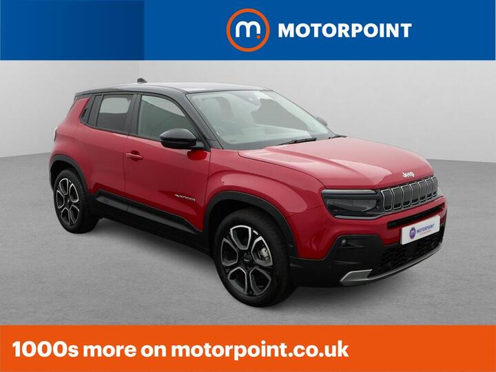 Jeep Avenger 54kWh Summit Auto 5dr Jeep Avenger 54kWh Summit Auto 5dr