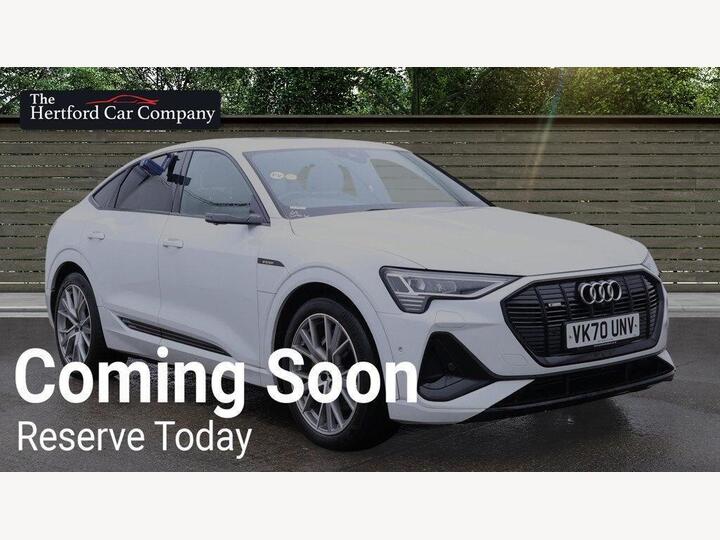 Audi E-TRON 55 Launch Edition Sportback Auto Quattro 5dr 95kWh