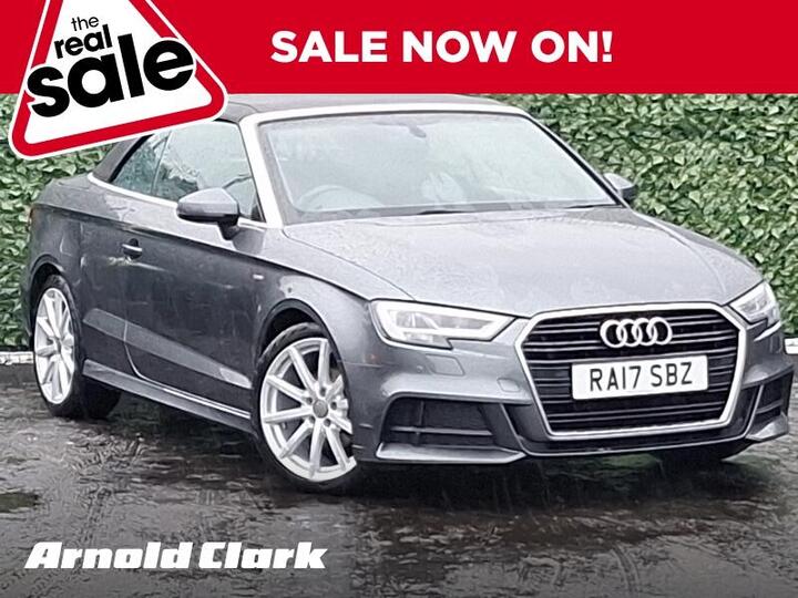 Audi A3 Cabriolet 1.4 TFSI CoD S Line S Tronic Euro 6 (s/s) 2dr