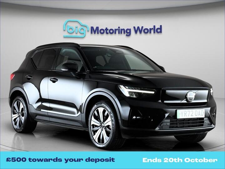 Volvo XC40 Recharge Twin 78kWh Plus Auto AWD 5dr