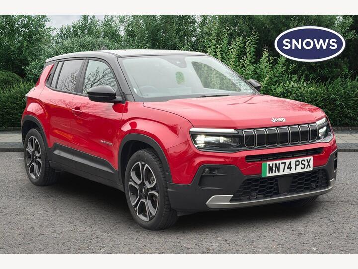 Jeep Avenger 54kWh Summit Auto 5dr