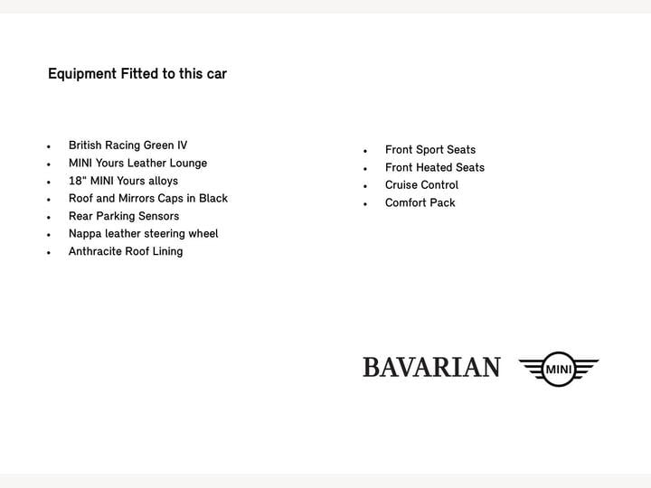 MINI Hatch 2.0 Cooper S Exclusive Euro 6 (s/s) 3dr