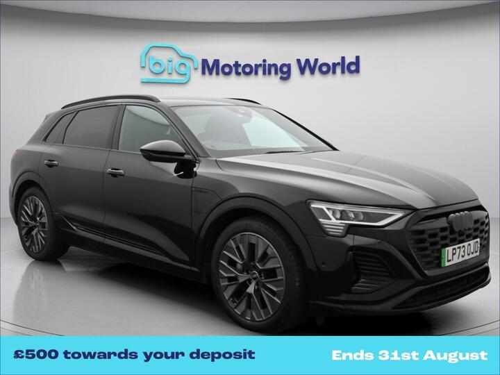 Audi Q8 E-tron 55 Black Edition Auto Quattro 5dr 114kWh (11kW Charger)