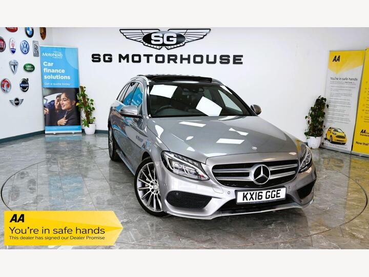 Mercedes-Benz C-CLASS 2.1 C250d AMG Line (Premium Plus) 7G-Tronic+ Euro 6 (s/s) 5dr