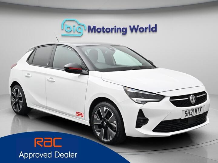 Vauxhall Corsa Electric 50kWh SRi Nav Premium Auto 5dr (7.4Kw Charger)