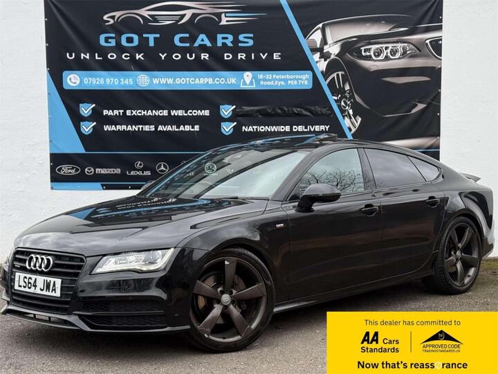 Audi A7 3.0 TDI V6 Black Edition Sportback S Tronic Quattro Euro 5 (s/s) 5dr