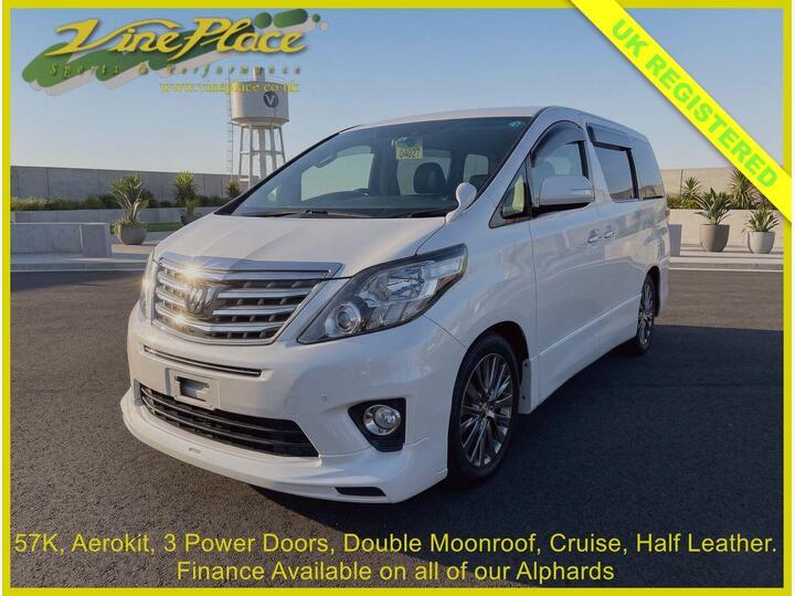 Toyota ALPHARD 240 S Type Gold, 7 Seats, Auto, Sunroofs,  + FINANCE AT Www.vineplace.co.uk +