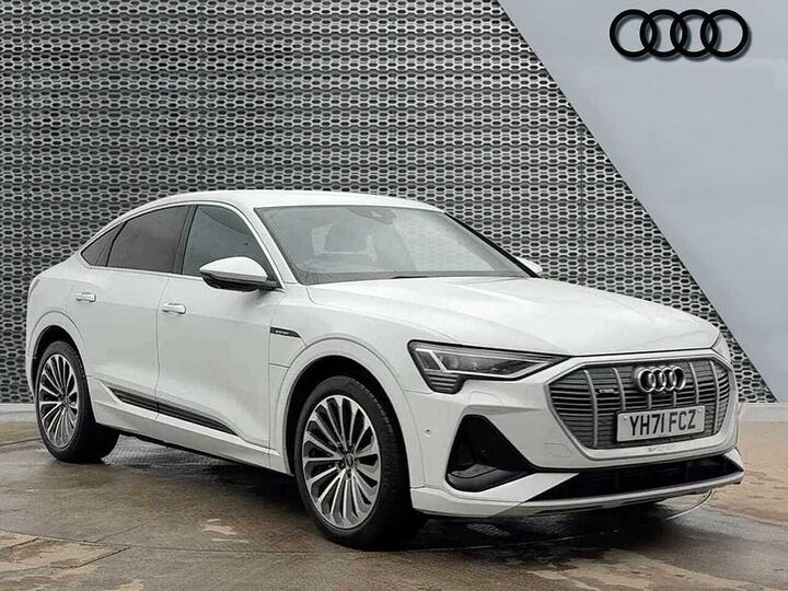 Audi E-tron 50 S Line Sportback Auto Quattro 5dr 71.2kWh (11kW Charger)