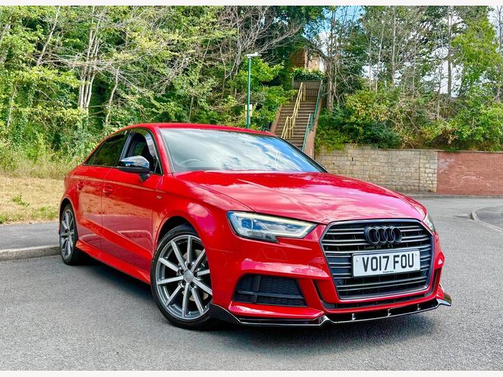 Audi A3 2.0 TDI Black Edition S Tronic Auto 6Spd Quattro Euro 6 (s/s) 4dr