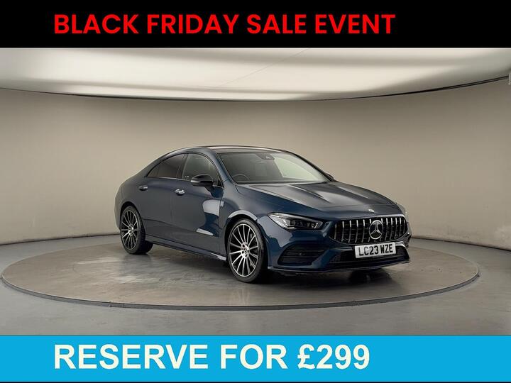 Mercedes-Benz CLA 2.0 CLA220d AMG Line Night Edition (Premium Plus) Coupe 8G-DCT Euro 6 (s/s) 4dr Mercedes-Benz CLA 2.0 CLA220d AMG Line Night Edition (Premium Plus) Coupe 8G-DCT Euro 6 (s/s) 4dr