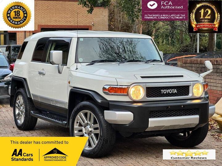 Toyota FJ Cruiser WARRANTED LOW MILE, 18M WARRANTY, ULEZ