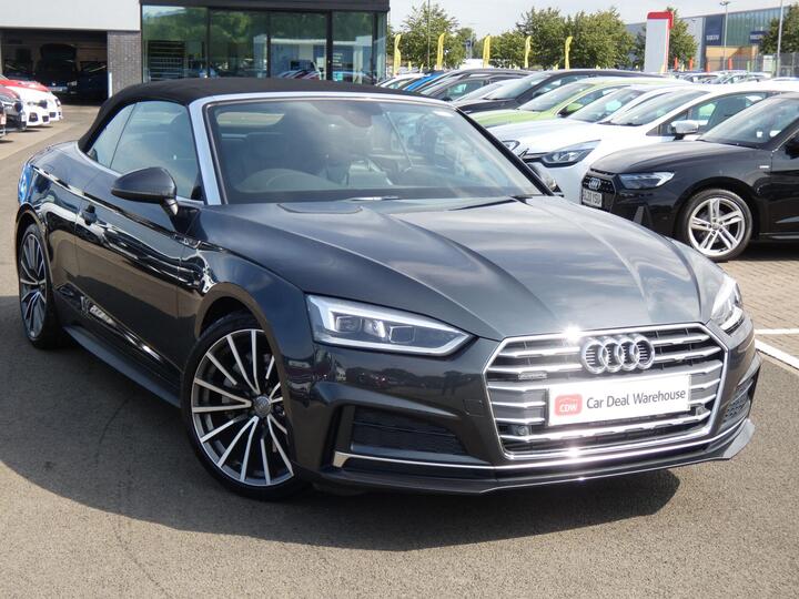 Audi A5 Cabriolet 2.0 TFSI 45 S Line S Tronic Quattro Euro 6 (s/s) 2dr