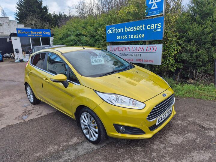 Ford Fiesta 1.0T EcoBoost Titanium X Euro 6 (s/s) 5dr