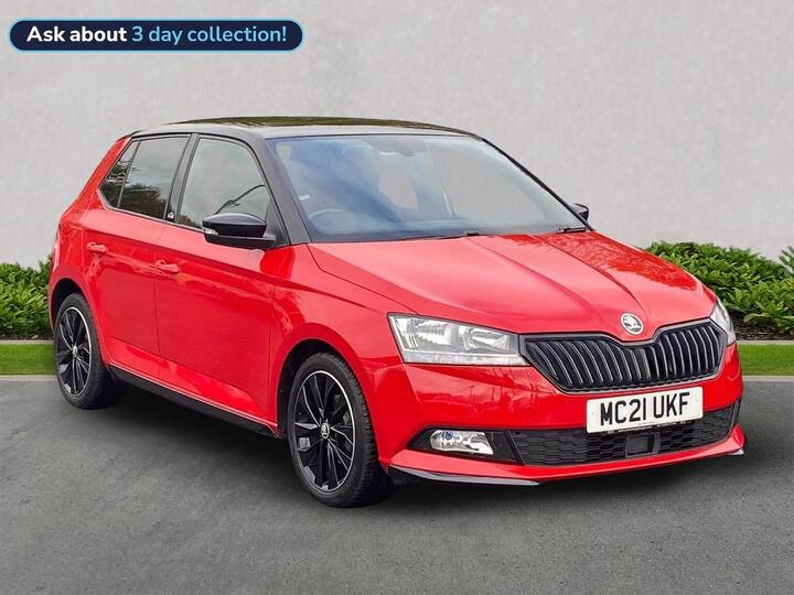 Skoda FABIA 1.0 TSI Monte Carlo Euro 6 (s/s) 5dr Skoda FABIA 1.0 TSI Monte Carlo Euro 6 (s/s) 5dr