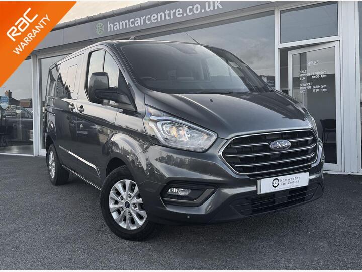 Ford TRANSIT CUSTOM 2.0 300 EcoBlue Limited Crew Van Auto L1 H1 Euro 6 (s/s) 5dr