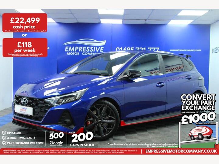 Hyundai I20 1.6 T-GDi N Euro 6 (s/s) 5dr