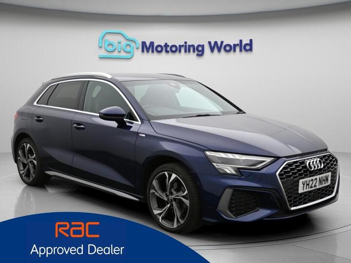 Audi A3 1.5 TFSI 35 S Line Sportback S Tronic Euro 6 (s/s) 5dr