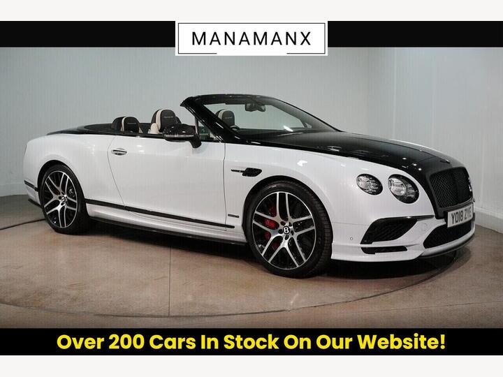 Bentley Continental 6.0 W12 GTC Supersports Auto 4WD Euro 6 2dr