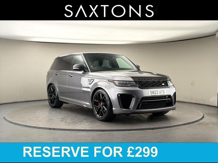 Land Rover Range Rover Sport 5.0 P575 V8 SVR Carbon Edition Auto 4WD Euro 6 (s/s) 5dr