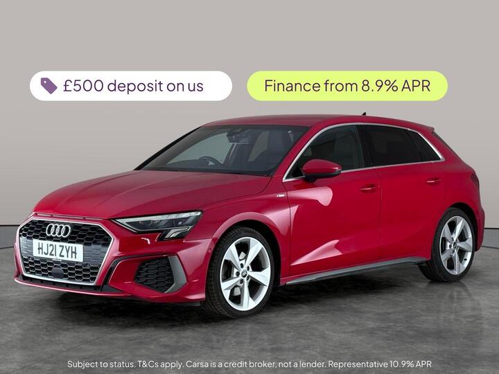 Audi A3 1.5 TFSI 35 S Line Sportback S Tronic Euro 6 (s/s) 5dr
