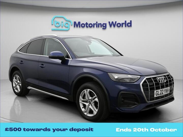 Audi Q5 2.0 TDI 40 Sport Sportback S Tronic Quattro Euro 6 (s/s) 5dr