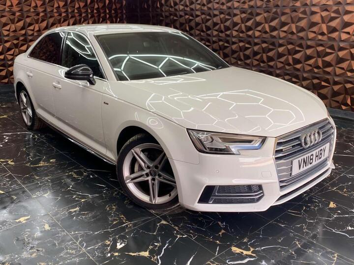 Audi A4 2.0 TDI S Line S Tronic Quattro Euro 6 (s/s) 4dr