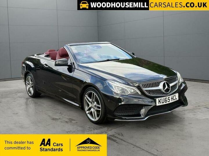 Mercedes-Benz E Class 2.1 E220 BlueTEC AMG Line Cabriolet G-Tronic+ Euro 6 (s/s) 2dr