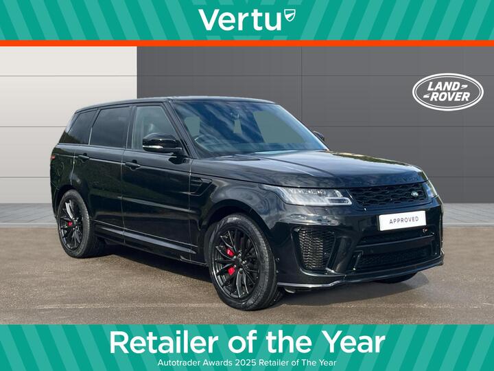 Land Rover Range Rover Sport 5.0 P575 V8 SVR Auto 4WD Euro 6 (s/s) 5dr