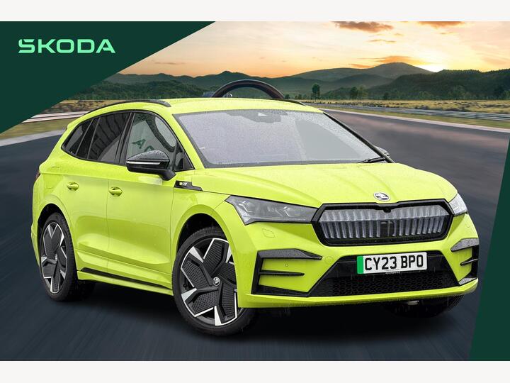 Skoda ENYAQ IV 82kWh VRS Auto 4WD 5dr (DC135kW)