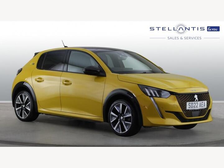 Peugeot E-208 50kWh GT Auto 5dr (7kW Charger)