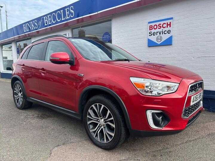 Mitsubishi ASX 2.2 DI-D 5 Auto 4WD Euro 6 5dr Mitsubishi ASX 2.2 DI-D 5 Auto 4WD Euro 6 5dr