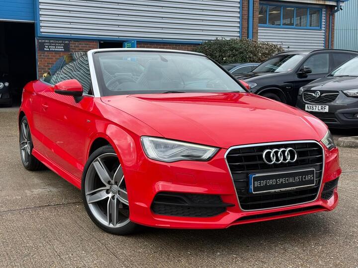 Audi A3 Cabriolet 1.4 TFSI CoD S Line S Tronic Euro 6 (s/s) 2dr