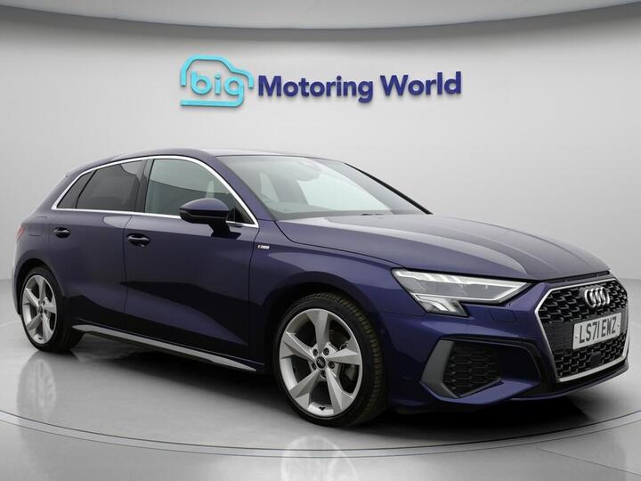 Audi A3 1.0 TFSI 30 S Line Sportback Euro 6 (s/s) 5dr