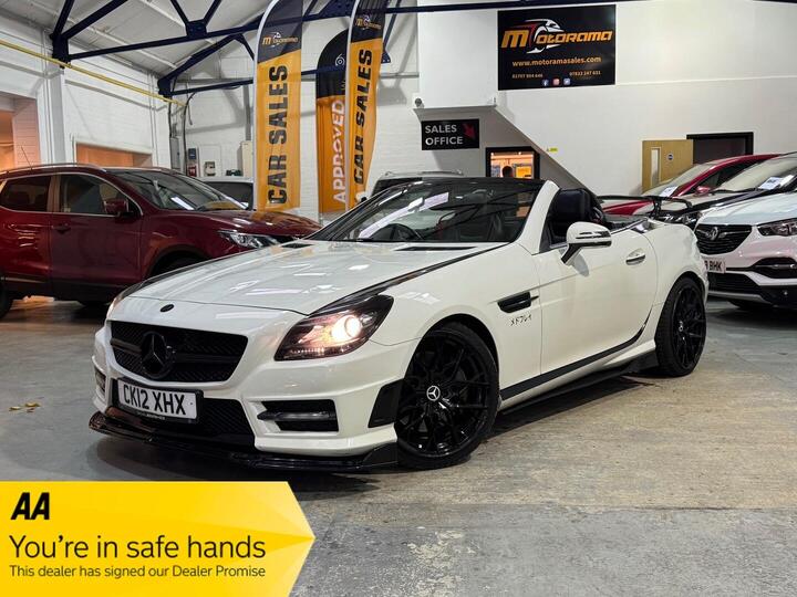 Mercedes-Benz SLK 1.8 SLK200 BlueEfficiency AMG Sport G-Tronic+ Euro 5 (s/s) 2dr