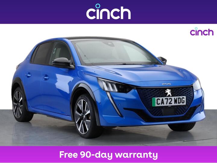 Peugeot E-208 50kWh GT Auto 5dr (7kW Charger)
