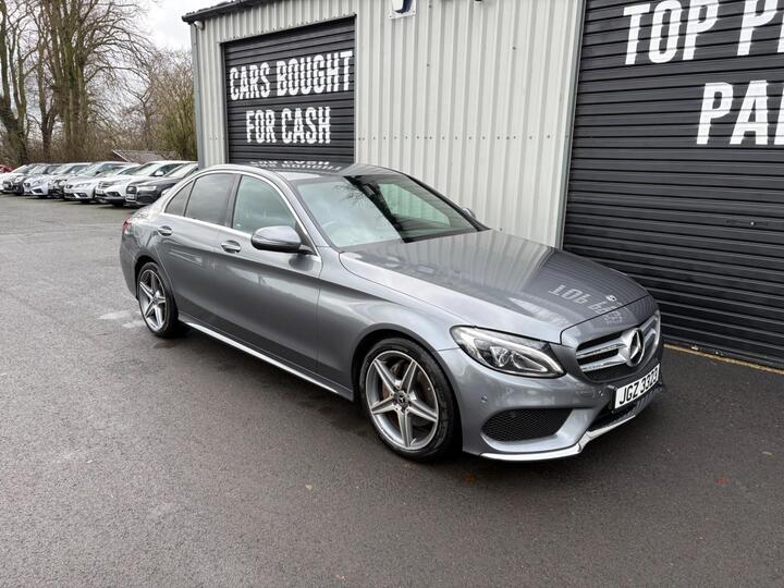 Mercedes-Benz C Class 2.1 C220d AMG Line G-Tronic+ Euro 6 (s/s) 4dr