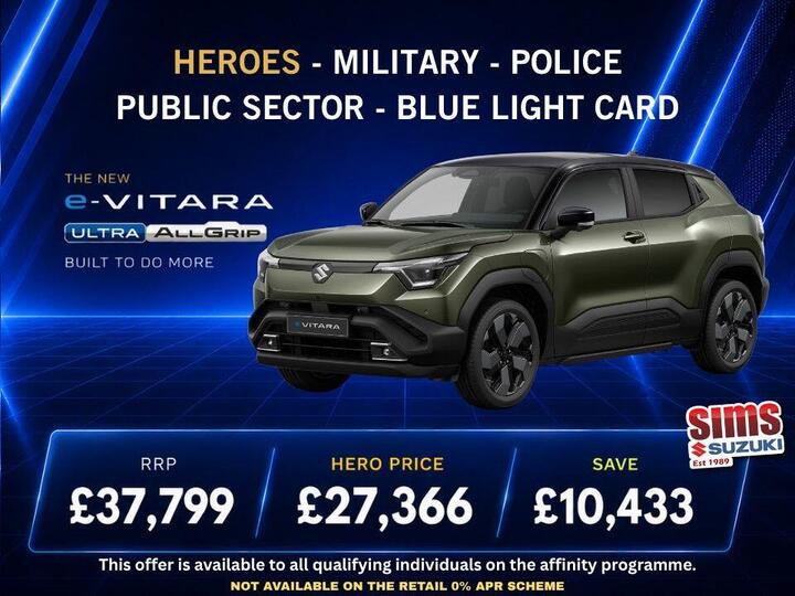 Suzuki E Vitara 61kWh Ultra Auto ALLGRIP 5dr