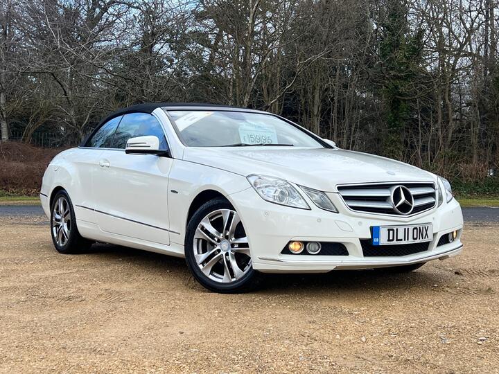 Mercedes-Benz E Class 2.1 E220 CDI BlueEfficiency SE Edition 125 Cabriolet Euro 5 (s/s) 2dr