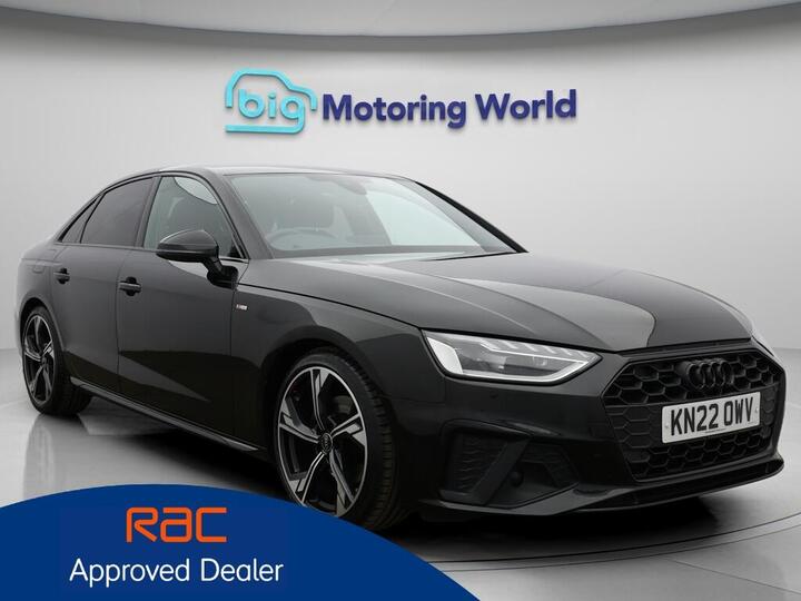 Audi A4 2.0 TFSI 35 Black Edition S Tronic Euro 6 (s/s) 4dr