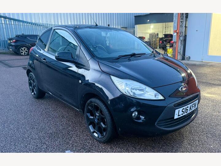 Ford Ka 1.2 Zetec Black Edition Euro 6 (s/s) 3dr