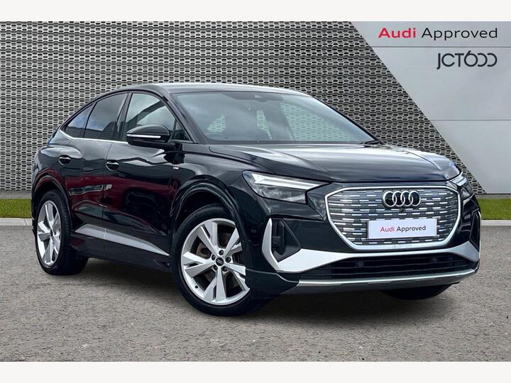 Audi Q4 E-tron 40 S Line Sportback Auto 5dr 82kWh Audi Q4 E-tron 40 S Line Sportback Auto 5dr 82kWh