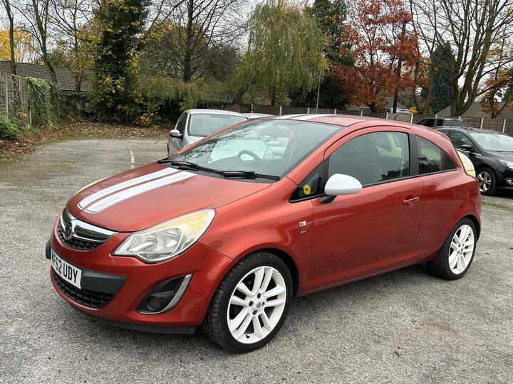 Vauxhall Corsa 1.2i EcoFLEX 16V SXi Euro 5 (s/s) 3dr